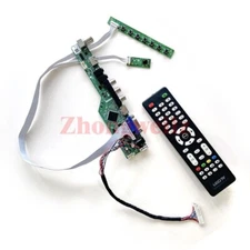 For CLAA102NA0ACW Display 1024x600 USB AV VGA HDMI LVDS 30 Pin Controller Board 