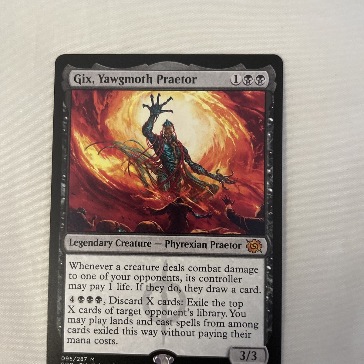 MTG Gix, Yawgmoth Praetor NM-Mint The Brothers' War 1x | eBay