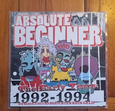ABSOLUTE BEGINNER - THE EARLY YEARS 92-94 LP Buback Vinyl Hip Hop EX!
