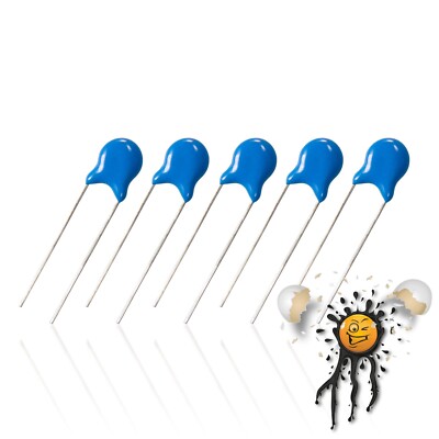 5 x 3KV High Voltage Ceramic Capacitor Hochspannungskondensator 5pF-10nF
