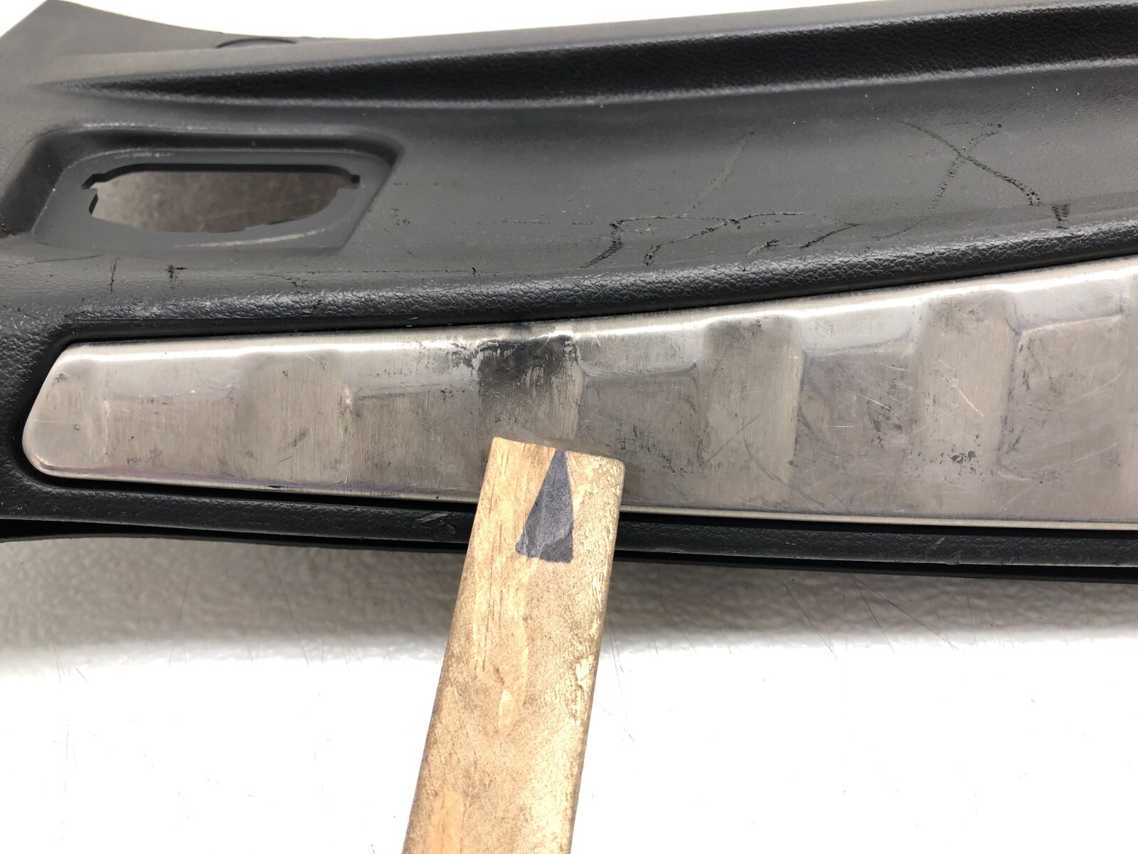 2014-2020 MASERATI QUATTROPORTE REAR TRUNK SILL SCUFF PLATE TRIM OEM #NOTE