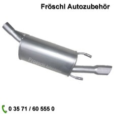 Endschalldämpfer Auspuff hinten für Opel Tigra 1.4i 1.6i a*