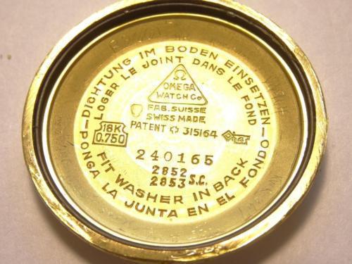 Omega Constellation 18K Gold 35mm 2852/3 Cal 501 Watch Solid Gold Pie Pan Dial - Picture 8 of 12