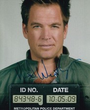 MICHAEL WEATHERLY signed autograph 20x25cm NAVY NCIS in person autograph ACOA