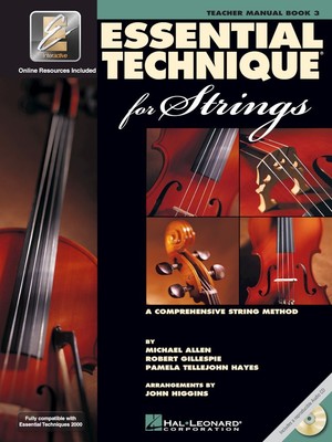 Essential Technique 2000 for Strings: Teacher's Manual Book 3 (Intermediate ...