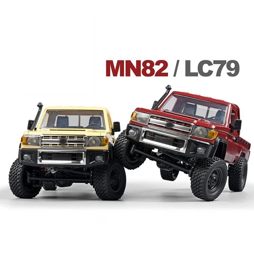 MN82 1:12 全尺寸 RTR 遥控汽车 2.4G 4WD 280 电机越野遥控汽车 — 第 3/4 张图片