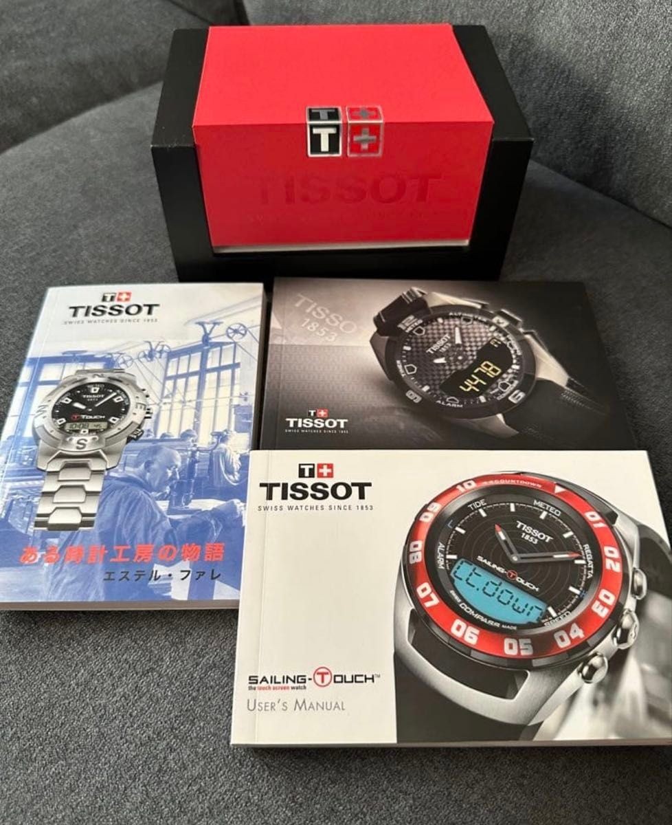 Tissot Sailing Touch T056.420.17.016.00 Ana Digi Quartz Compass