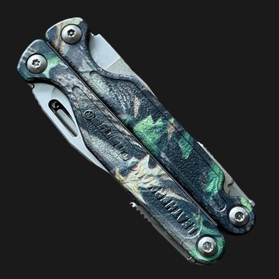 Leatherman TTi Camo/Camouflage Multi Tool. Mint. Matte finish.