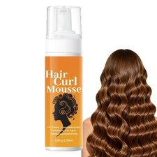 Curling Hair Mousse 200ml Nourishing Foam Spray Wax For Curly Style Hair Care