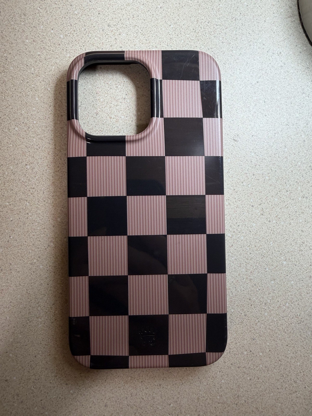 Velvet Caviar iPhone Case 14 Pro Max Mocha Vibe Checkered MagSafe