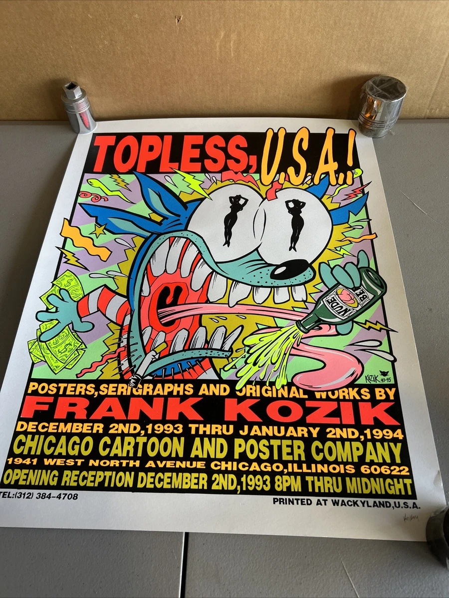 Frank Kozik In Art Posters for sale | eBay