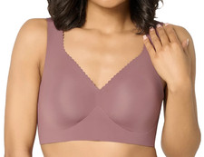 Evelyn  Bobbie Evelyn Seamless Wirefree Bra Large Thistle A677303