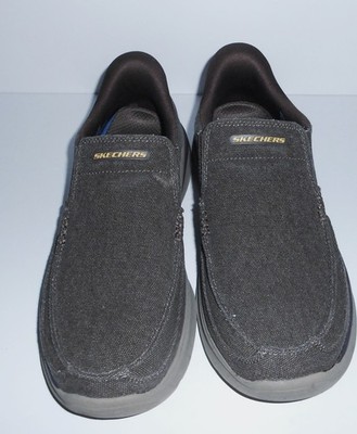 SKECHERS MENS SLIP INS ARCHFIT EXTRA WIDE LOAFERS SHOES SIZE 9 NEW