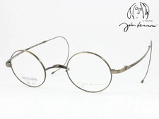 John Lennon Glasses JL-1142 Titanium Frame Round Cable Temple Made in Japan