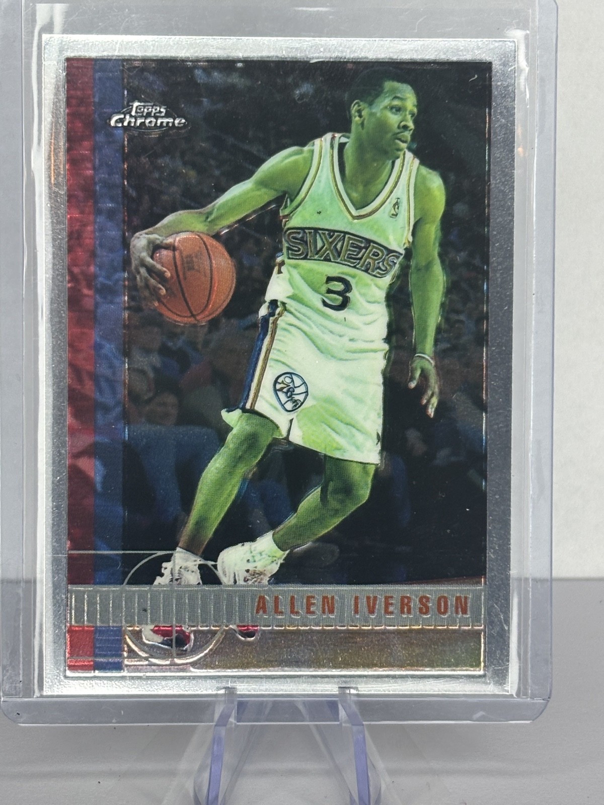 1997-98 Topps Chrome - Allen Iverson #54 Greening
