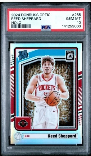 2024 Optic Reed Sheppard Holo PSA 10 Gem Mint