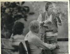 1986 Press Photo Dan Dullea, Storyteller at Performance - sya13720