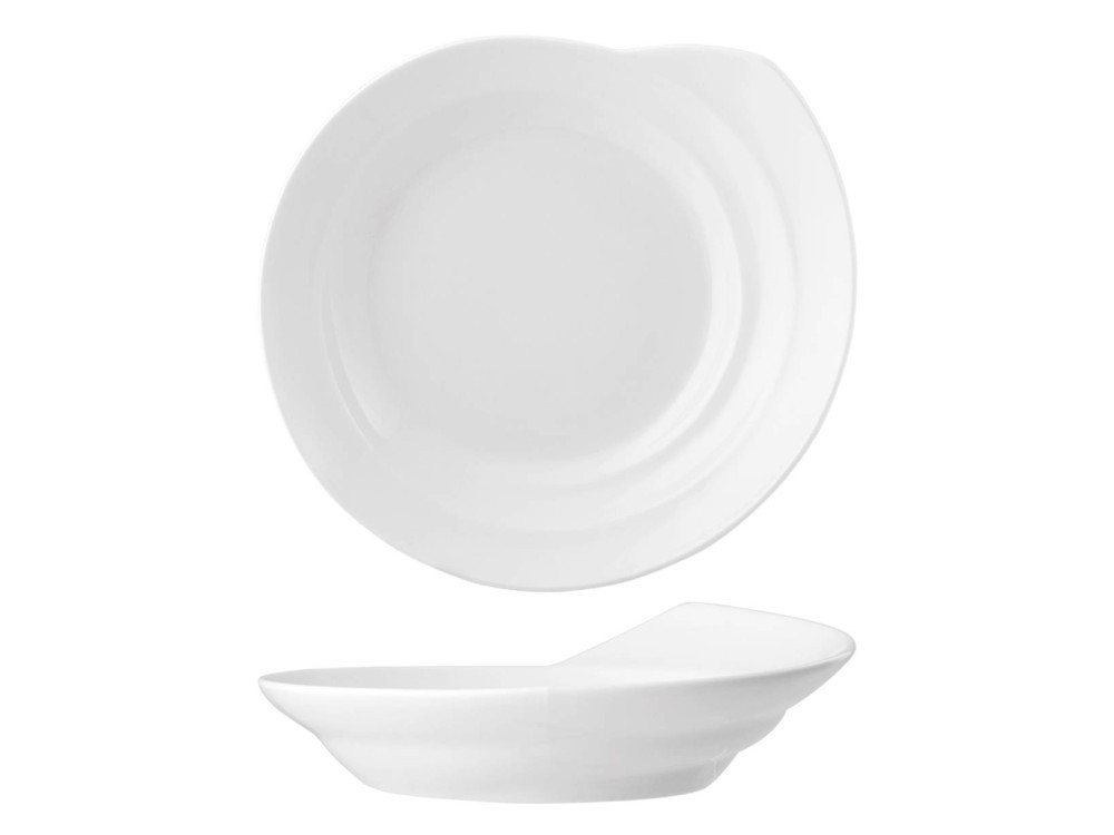 Porcelain Plate, ø 31 cm, White H&H