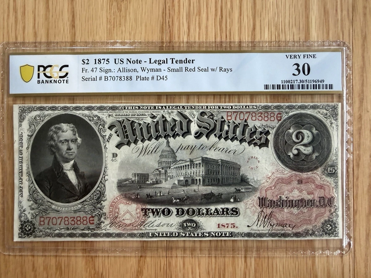 1875 Year United States Large Size Notes for sale | eBay