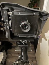4x5 Horseman Large Format View Camera With Schneider 150mm Lens And Carrying Bag