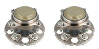 Optimal 2X Radnabe Radlagersatz Hinterachse FüR Honda CR-V Iv Rm Re