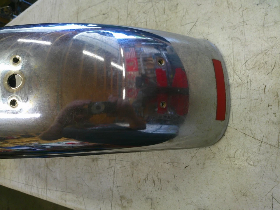 1972-74 本田 CB450 超级运动后挡泥板 无凹痕 — 第 2/4 张图片