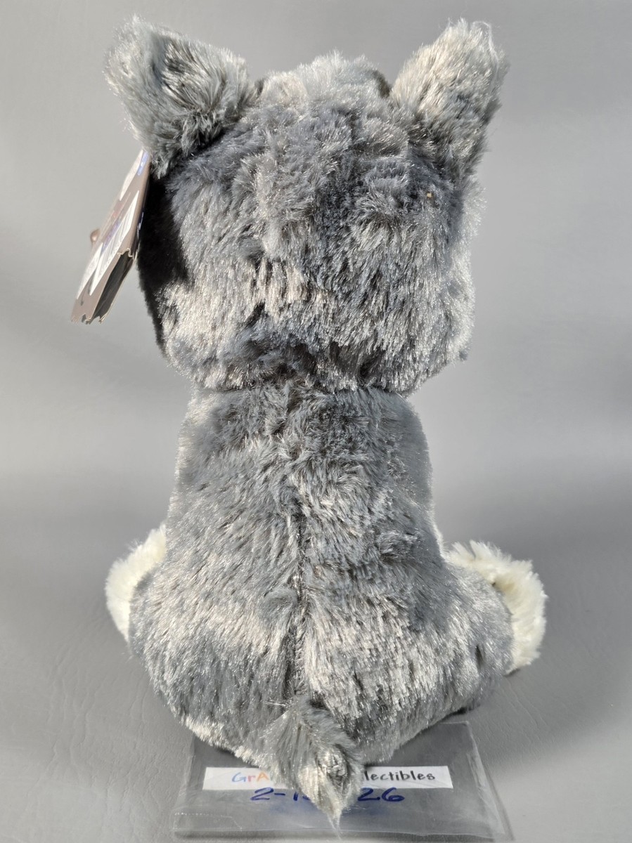 メル S PRINT SWEAT2 TOYS gray Feisty Pets Dog Plush Sammy Suckerpunch Stuffed Animal Puppy Scary