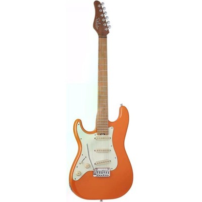 Schecter Nick Johnston Traditional SSS Atomic Orange LH