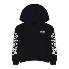 NWT AMIRI BLACK BONES HOODIE SIZE 4 $430