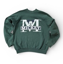 Vintage 90s Mickey Mouse Fruit Of The Loom crewneck sweatshirt Size M/L