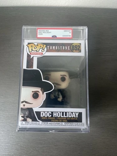 Doc Holiday "Tombstone" Movies #852 Funko Pop! PSA 10 GEM MINT