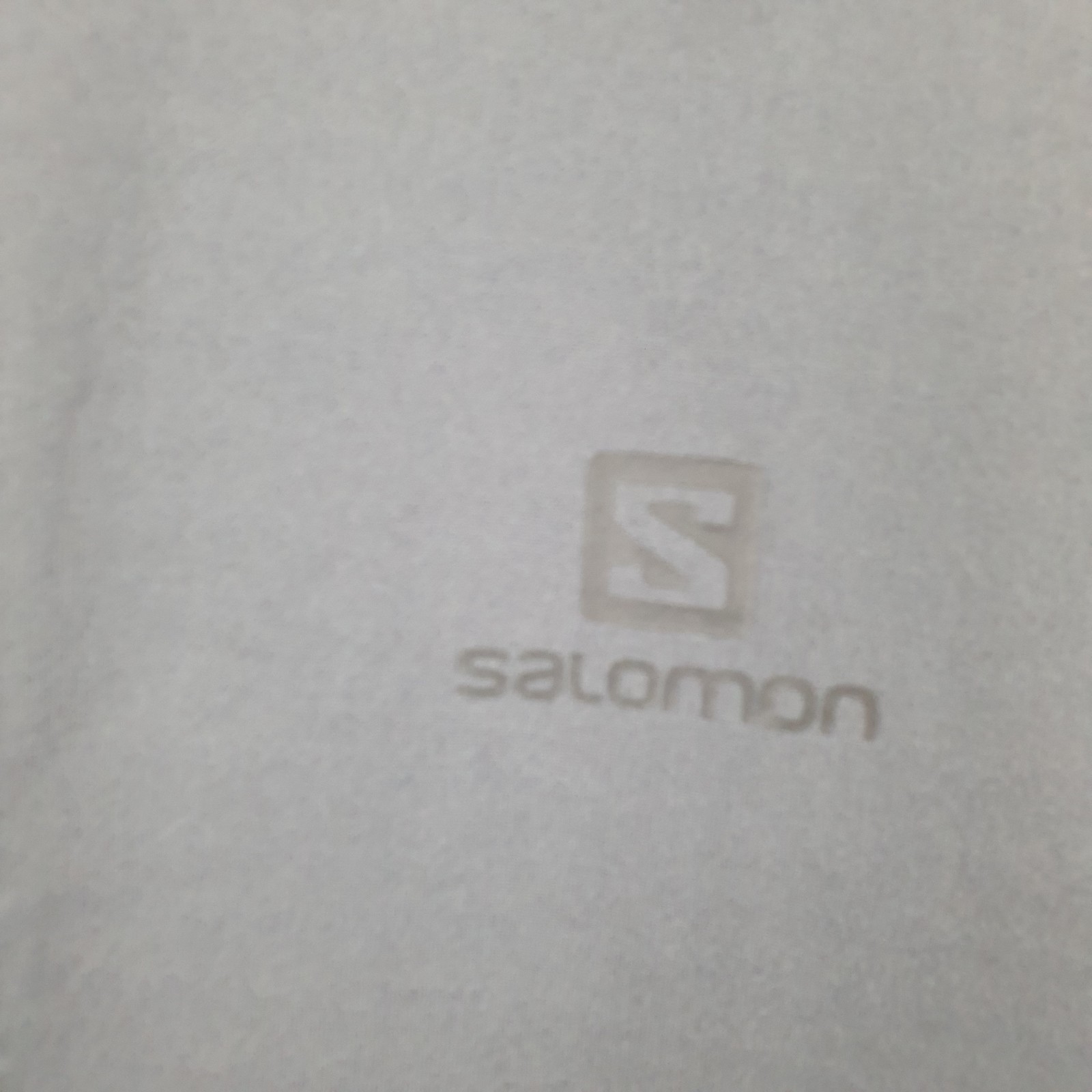 Salomon 1 4 Zip Running Top Uomo Piccolo Grigio Pullover Poliestere Tempo Libero