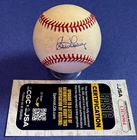 Clem Labine Signed OML Ball Baseball Brooklyn Dodgers JSA COA CH76964