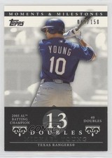 2007 Topps Moments & Milestones 49/150 Michael Young #113 fm0