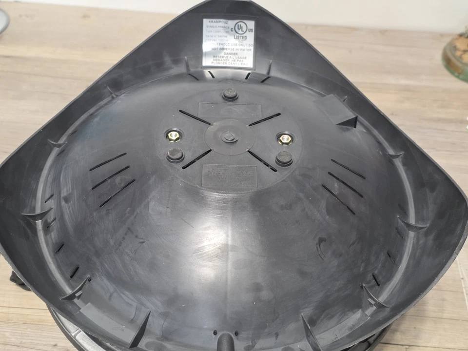 Máquina de crepe elétrica Tibos Krampouz CEBPC2BS creperia feita na França - Imagem 4 de 4