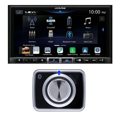 Alpine iLX-507 7'' CarPlay/Android Auto Receiver with Halo Wireless Volume Knob