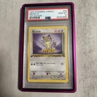 PSA 10 GEM MINT 💎 1999 POKEMON JUNGLE 1ST EDITION - MEOWTH  #56 ENGLISH