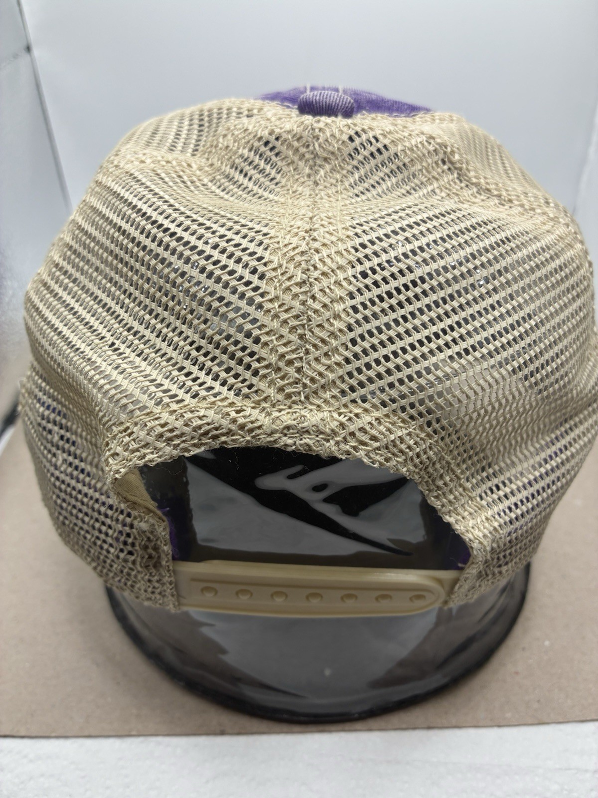 Wrangler Texas Patch Snapback Hat Distressed Purp… - image 3