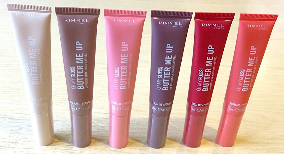RIMMEL OH MY GLOSS! BUTTER ME UP LIP BUTTER BALM 15ML NAGELNEU & VERSIEGELT VEGAN