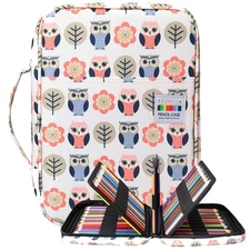 Coloring Pencil Case 220 Slots Pencils/Gel Pens Organizer Waterproof Travel C...