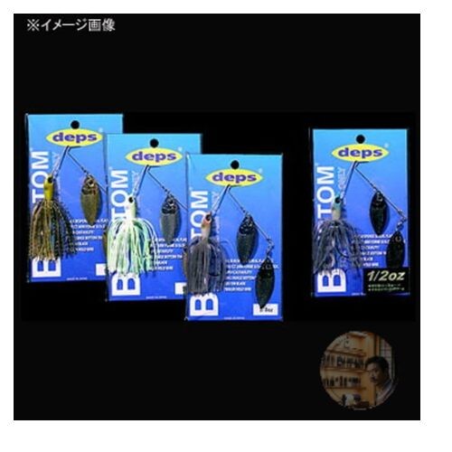 Deps B Custom Spinnerbait 3/8oz Fine Pearl #17 Bass Fishing Lure New - Image 2