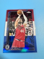 Ivica Zubac Los Angeles Clippers Basketball Red White and Blue Refractor