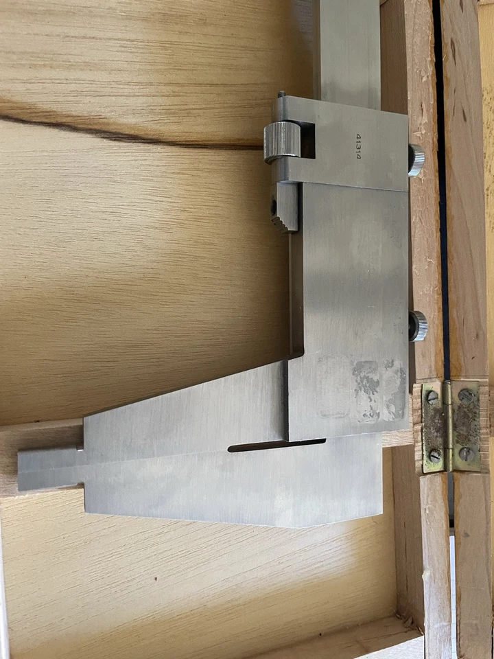 18" /12.7mm /0.5in Heavy Duty Chrome Finished Vernier Caliper - Image 4 of 4