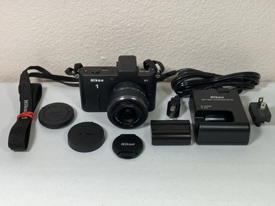 Nikon 1 V1 10.1MP Digital Camera - Black (Kit w/ VR 10-30mm Lens)