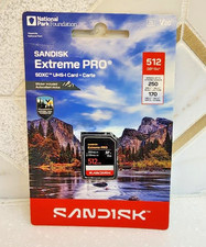 SanDisk Extreme Pro 512GB SDXC UHS-I V30 National Park Edition 250MB/s AUTHENTIC