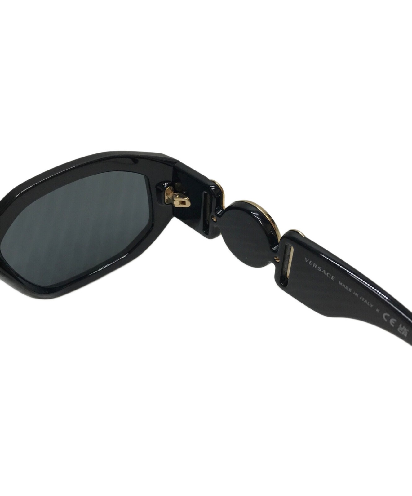 VERSACE Men's Sunglasses 4361 Black Used - Includes Case, Cleaning Cloth, Box thumbnail 6