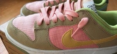 Used Nike Dunk Low Retro SE size 6.5 Retro Vintage shoes  Sun Club Multi 