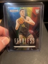 2024 Panini Prizm Draft Picks Fearless Zach Edey RC 6 Purdue Boilermakers