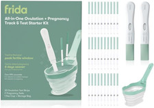 All-In-One Ovulation Pregnancy Test Kit 30 Easy At-Home LH Strips, Ovulation