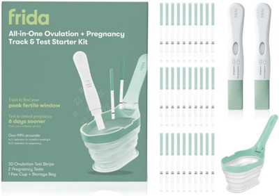 All-In-One Ovulation & Pregnancy Test Kit   30 Easy At-Home LH Strips, Ovulation